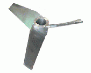 三葉槳旋式攪拌器